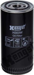 Hengst Filter H303W - Eļļas filtrs autospares.lv