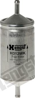 Hengst Filter H312WK - Fuel filter www.autospares.lv