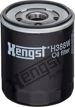 Hengst Filter H388W - Масляный фильтр www.autospares.lv