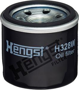 Hengst Filter H328W - Масляный фильтр www.autospares.lv