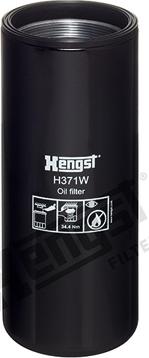 Hengst Filter H371W - Eļļas filtrs www.autospares.lv