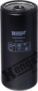 Hengst Filter H240W01 - Eļļas filtrs www.autospares.lv