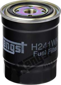 Hengst Filter H241WK - Топливный фильтр www.autospares.lv