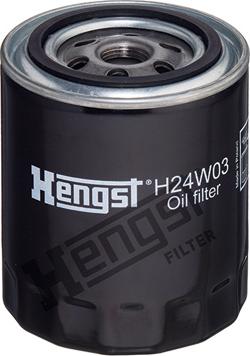 Hengst Filter H24W03 - Oil Filter www.autospares.lv