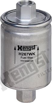 Hengst Filter H267WK - Degvielas filtrs autospares.lv