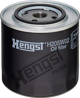 Hengst Filter H205W02 - Oil Filter www.autospares.lv