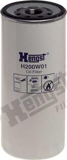 Hengst Filter H200W01 - Eļļas filtrs www.autospares.lv