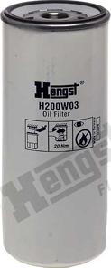 Hengst Filter H200W03 - Eļļas filtrs www.autospares.lv