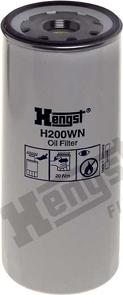 Hengst Filter H200WN - Eļļas filtrs www.autospares.lv