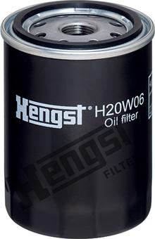 Hengst Filter H20W06 - Oil Filter www.autospares.lv