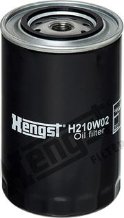 Hengst Filter H210W02 - Eļļas filtrs autospares.lv