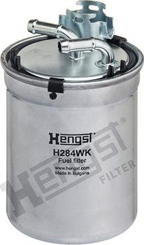 Hengst Filter H284WK - Degvielas filtrs www.autospares.lv