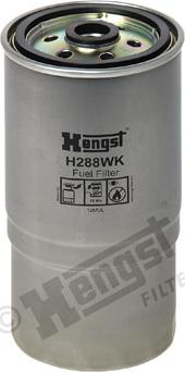 Hengst Filter H288WK - Топливный фильтр www.autospares.lv