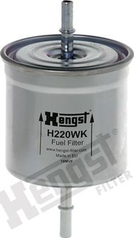 Hengst Filter H220WK - Degvielas filtrs www.autospares.lv