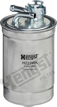 Hengst Filter H223WK - Degvielas filtrs www.autospares.lv