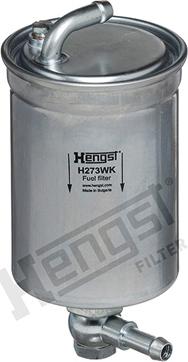 Hengst Filter H273WK - Топливный фильтр www.autospares.lv