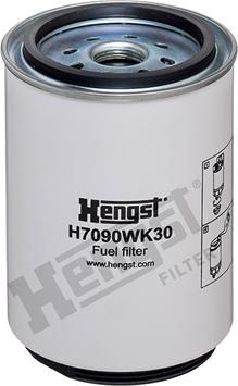 Hengst Filter H7090WK30 - Degvielas filtrs www.autospares.lv