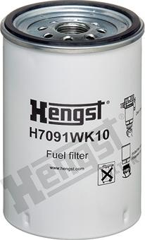 Hengst Filter H7091WK10 - Degvielas filtrs autospares.lv