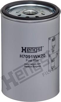 Hengst Filter H7091WK20 D677 - Fuel filter www.autospares.lv