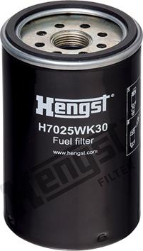 Hengst Filter H7025WK30 - Degvielas filtrs www.autospares.lv