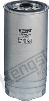 Hengst Filter H70WK16 - Degvielas filtrs www.autospares.lv