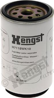 Hengst Filter H7118WK10 - Degvielas filtrs autospares.lv