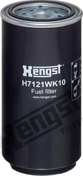 Hengst Filter H7121WK10 - Degvielas filtrs www.autospares.lv