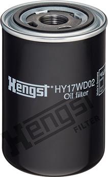 Hengst Filter HY17WD02 - Eļļas filtrs www.autospares.lv