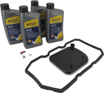 Hengst Filter KIT822 - Rez. daļu komplekts, Autom. pārnesumkārbas eļļas maiņa www.autospares.lv