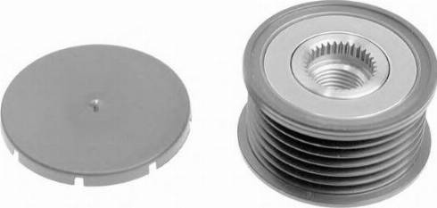 Hepu 12-0542 - Pulley, alternator, freewheel clutch www.autospares.lv