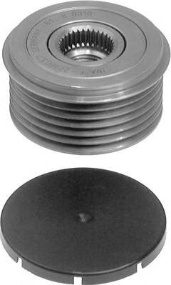 Hepu 12-0864 - Pulley, alternator, freewheel clutch www.autospares.lv