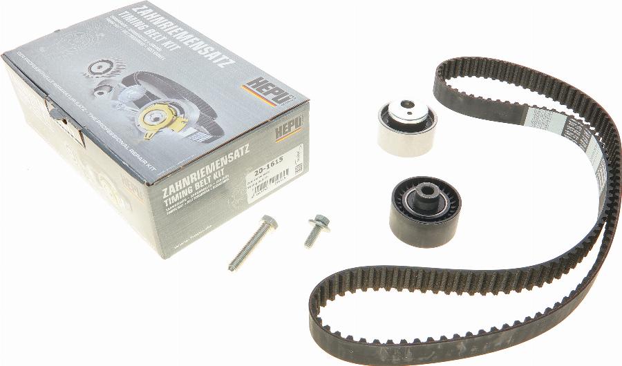 Hepu 20-1615 - Timing Belt Set www.autospares.lv