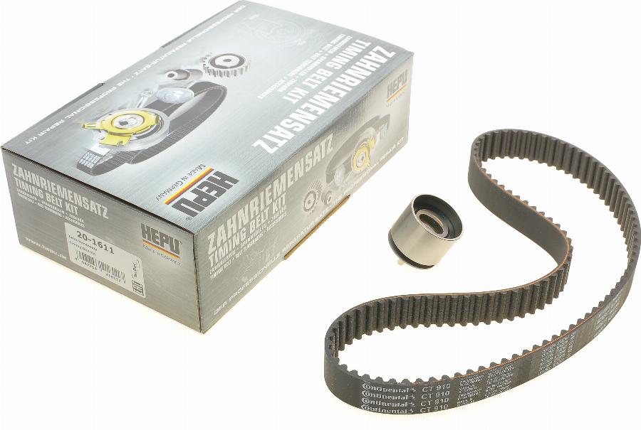 Hepu 20-1611 - Timing Belt Set www.autospares.lv