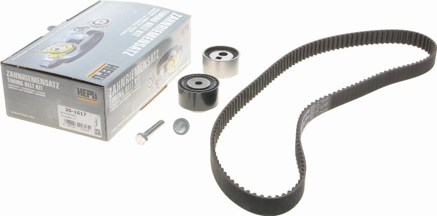 Hepu 20-1617 - Timing Belt Set www.autospares.lv