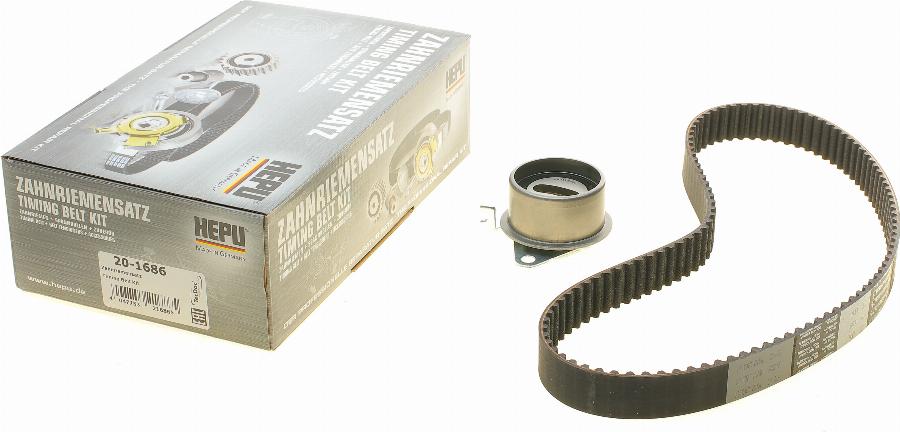 Hepu 20-1686 - Timing Belt Set www.autospares.lv