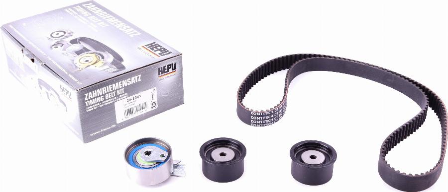 Hepu 20-1041 - Timing Belt Set www.autospares.lv