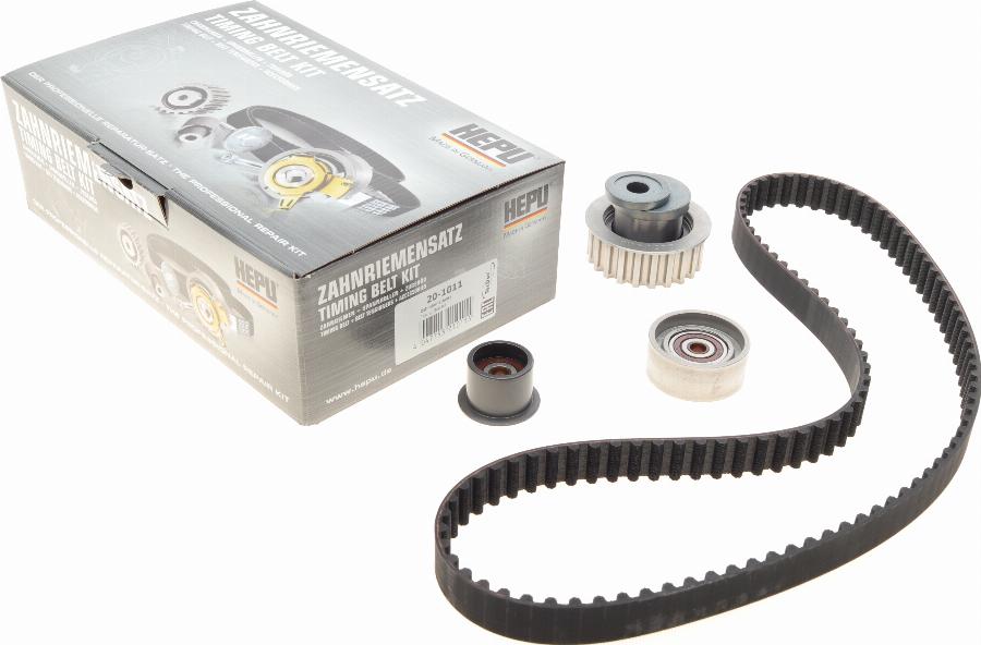 Hepu 20-1011 - Timing Belt Set www.autospares.lv