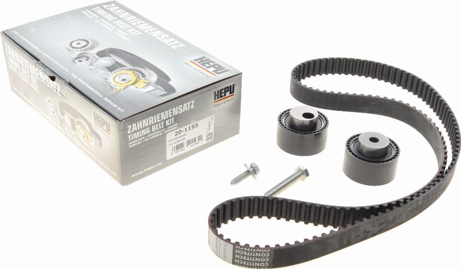 Hepu 20-1195 - Timing Belt Set www.autospares.lv