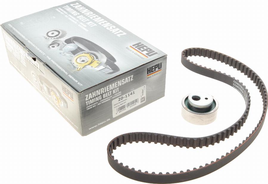 Hepu 20-1141 - Timing Belt Set www.autospares.lv