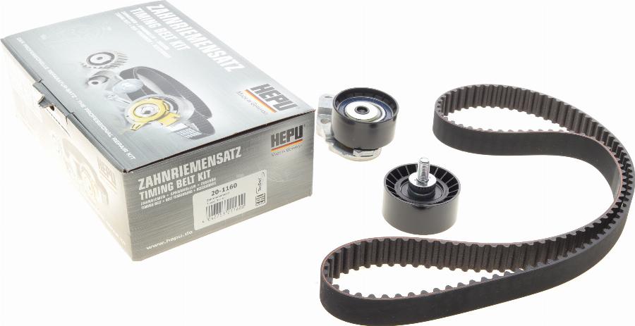 Hepu 20-1160 - Zobsiksnas komplekts www.autospares.lv