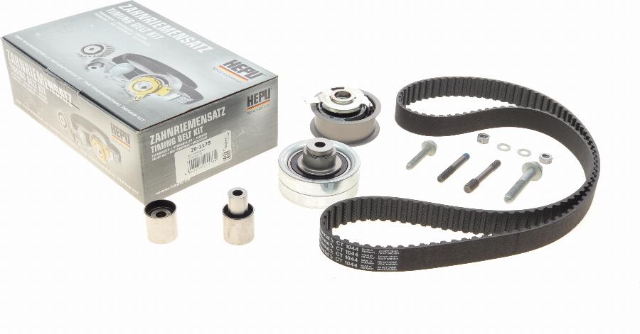 Hepu 20-1178 - Timing Belt Set www.autospares.lv