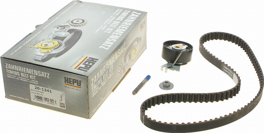 Hepu 20-1341 - Комплект зубчатого ремня ГРМ www.autospares.lv