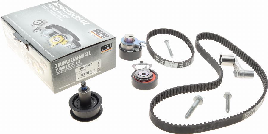 Hepu 20-1347 - Zobsiksnas komplekts www.autospares.lv