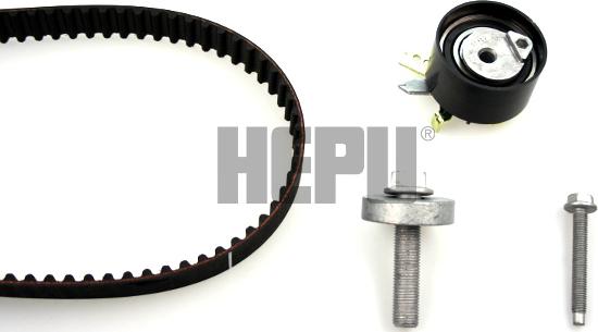 Hepu 20-1269-M14 - Комплект зубчатого ремня ГРМ www.autospares.lv