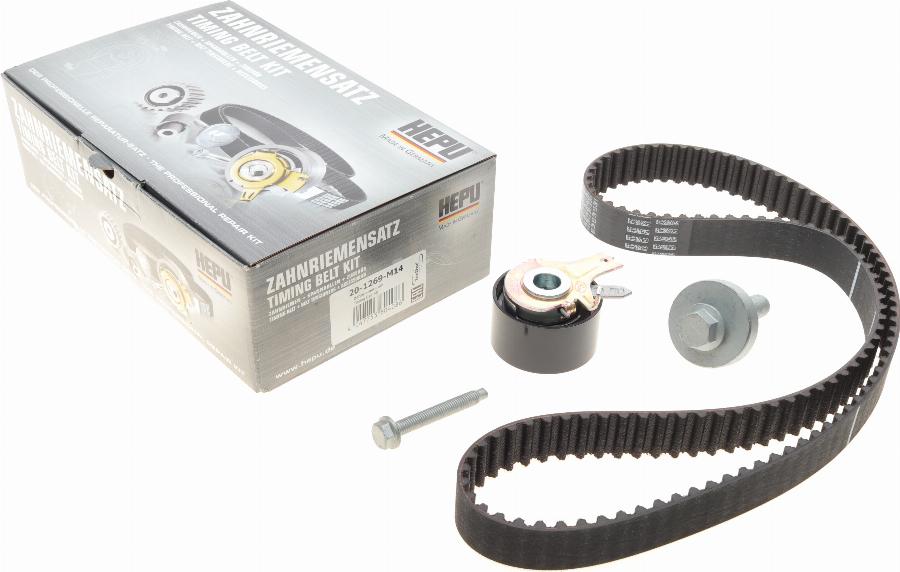 Hepu 20-1269-M14 - Timing Belt Set www.autospares.lv