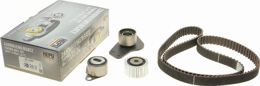 Hepu 20-1266 - Комплект зубчатого ремня ГРМ www.autospares.lv