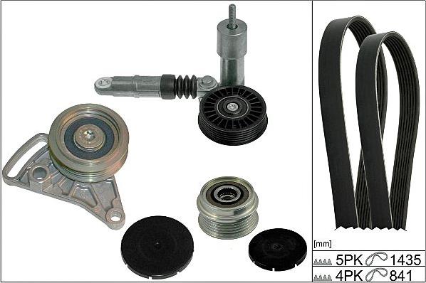 Hepu 20-1794 - Ķīļrievu siksnu komplekts autospares.lv