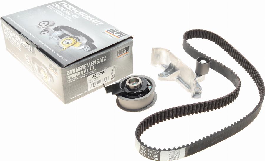 Hepu 20-1751 - Timing Belt Set www.autospares.lv