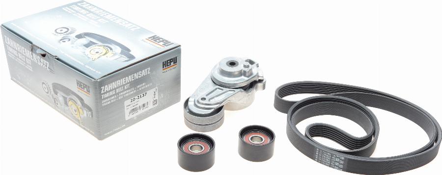 Hepu 20-2137 - V-Ribbed Belt Set www.autospares.lv