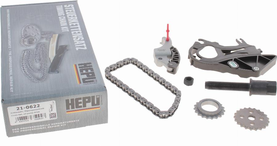 Hepu 21-0622 - Chain Set, oil pump drive www.autospares.lv